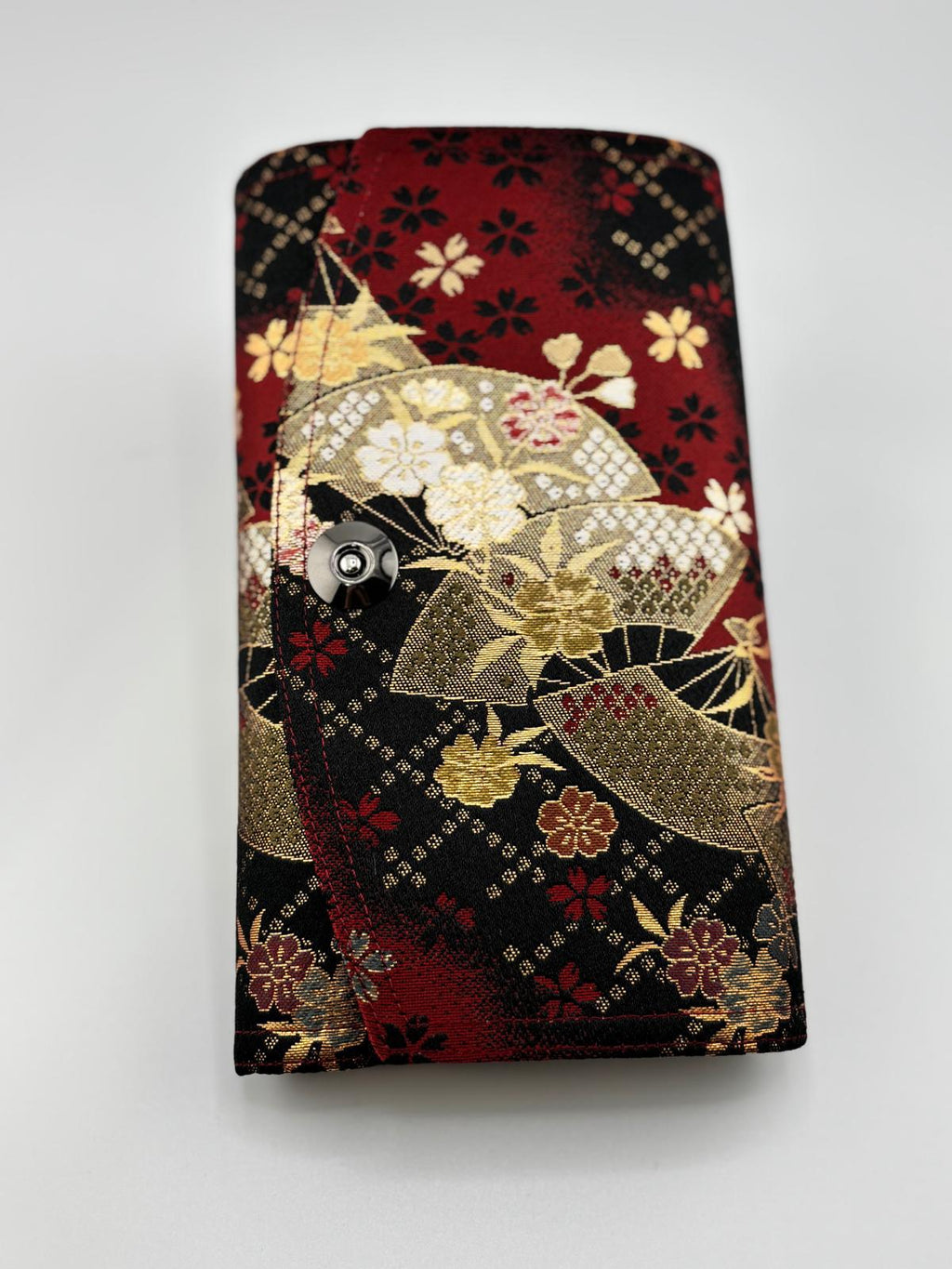 Hand-Made Silk Pen Pouch - In Echoed Time 撫今追昔